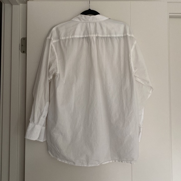 J-crew relaxed sheer white button down - Picture 4 of 4